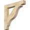 Ekena Millwork Funston Block Rough Sawn Bracket, Douglas Fir, 6"W x 44"D x 44"H BKT06X44X44FST05RDF - alternate 1